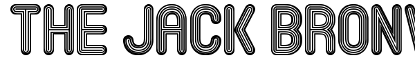 The Jack Bronw St font preview